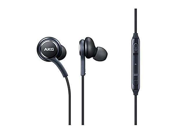 Samsung Stereo Headphones with Microphone for Galaxy S8/S9 & Note 8/9 - Bulk Pack, Titanium Grey