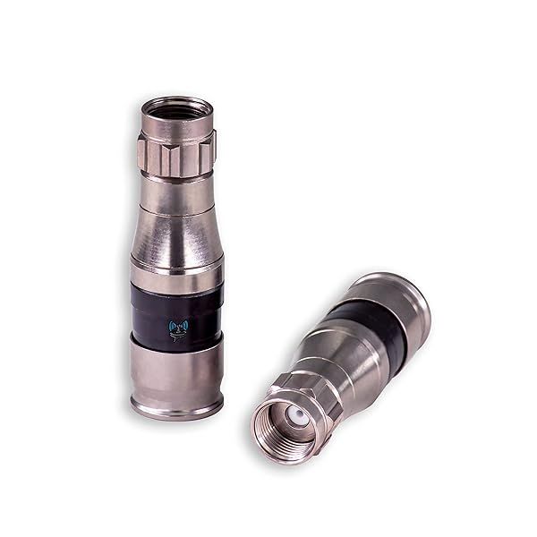 Buy SatelliteSale RG-11 Coaxial Connectors - 10 Pack Indoor/Outdoor Fittings for Optimal Performance