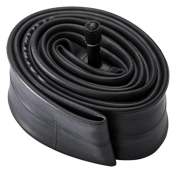 Schwinn 27-Inch Self-Sealing Bike Tube with Schrader Valve - Durable Black Replacement