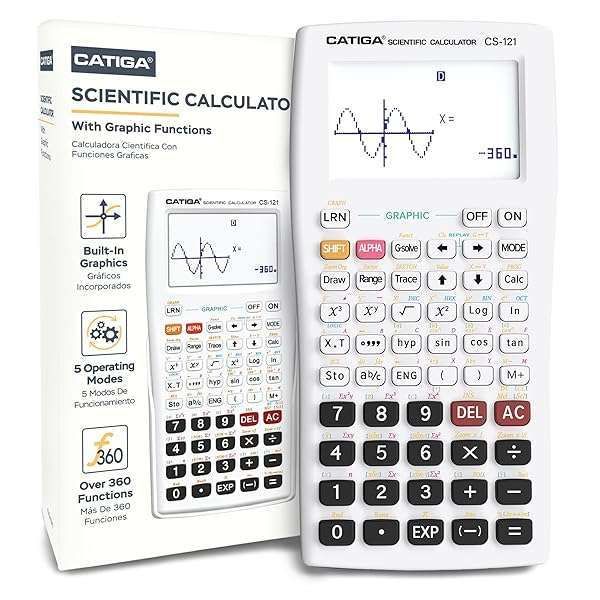 Top Scientific Calculator with Graphing Functions for Students - Easy to Use, Perfect for High School & College Courses