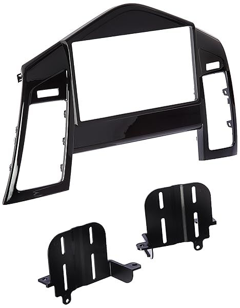 Scosche GM5205B Dash Kit for 2011-Up Chevrolet Cruze - ISO Double DIN & DIN+Pocket, Black