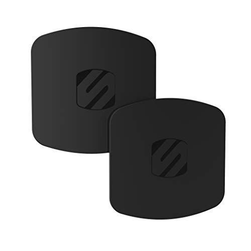 Scosche MPLT44THK2-BP0 MagicMount Metal Plate Kit - Extra Strong Magnetic Plates for All Phones & Cases