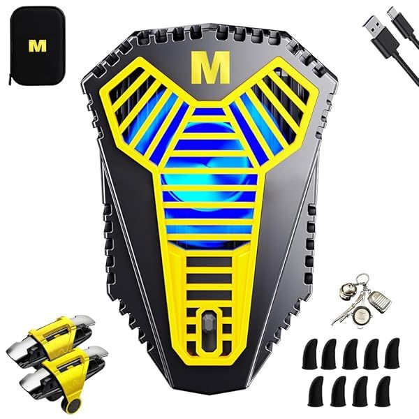 Ultimate Semiconductor Mobile Phone Cooler: Enhance Gaming with Cooling Fan & PUBG Controller for iPhone & Android