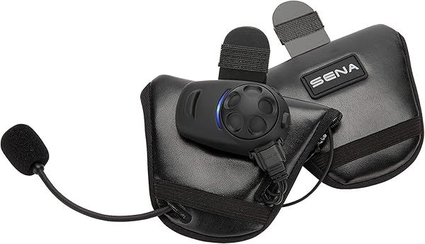 Buy Sena SPH10H-FM-01 Motorcycle Bluetooth Headset with FM Tuner for Half Helmets - Black
