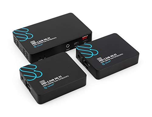 Buy Sewell HD-Link HL11 1x2 HDMI Splitter Over Cat5e/6 - 160 ft Range, Black (SW-32979) for High-Quality Video Distribution
