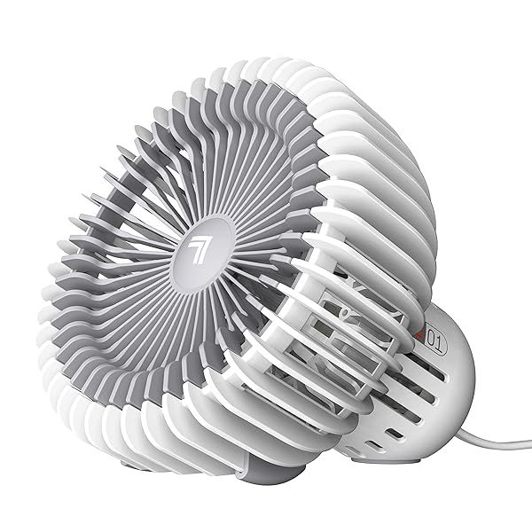 Sharper Image REFRESH 01 Personal Desktop Fan: Compact Cooling Solution for Home & Office