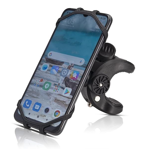 Sheer Living Universal Cell Phone Holder Mount - Fits iPhone, Samsung Galaxy, Pixel & More - Perfect for All Smartphones