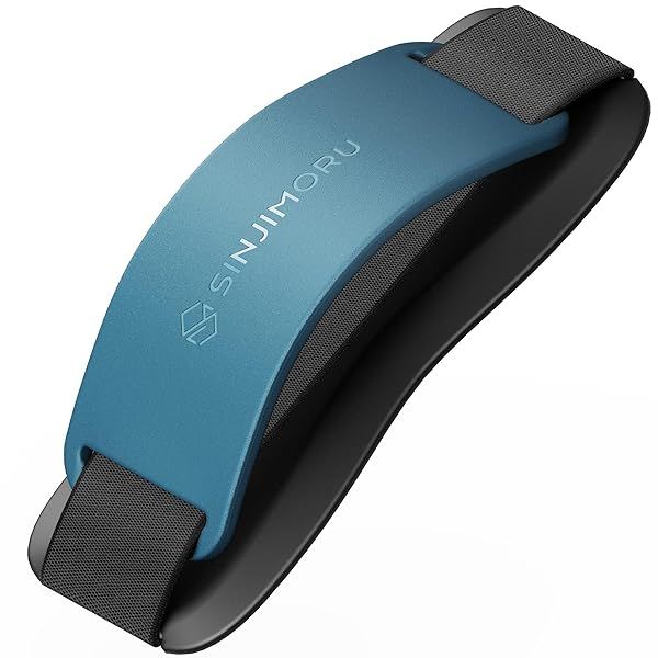 Sinjimoru Phone Grip with Silicone Band  Comfortable One-Hand Holder & Kickstand for Smartphones, Tablets, and eReaders for iPhone, Android, and Kindle Sinji Grip Silicone Teal