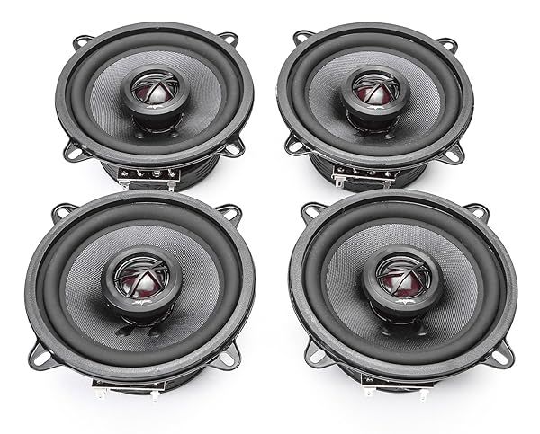 Upgrade Your Sound: Skar Audio TX525 Elite 5.25-Inch 2-Way Coaxial Speakers - 2 Pairs for Superior Audio Experience