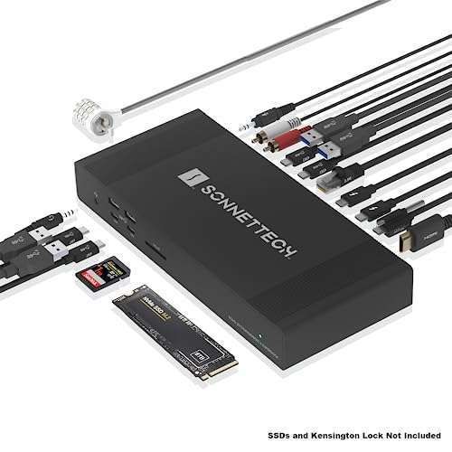 Sonnet Echo 20 Thunderbolt 4 SuperDock: Ultimate Connectivity Solution for Creatives