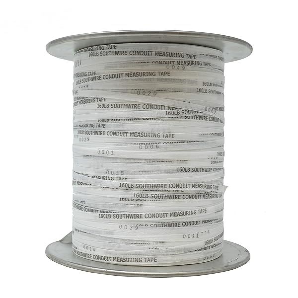Southwire 160-LB x 3000-FT Conduit Measuring Tape - Durable & Reliable for All Projects