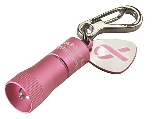 Streamlight 73003 Nano Pink Keychain LED Flashlight - 10 Lumen Miniature Light for Everyday Use
