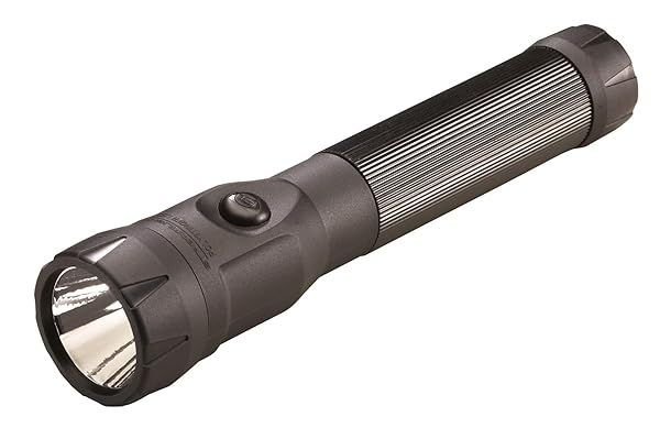Streamlight 76110 PolyStinger LED Flashlight - 485 Lumens, Rechargeable, No Charger, Black