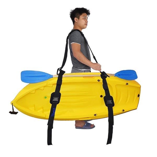 Adjustable Surfboard Carrying Straps & Paddle Accessories for Kayak, Canoe & SUP - Ultimate Convenience!