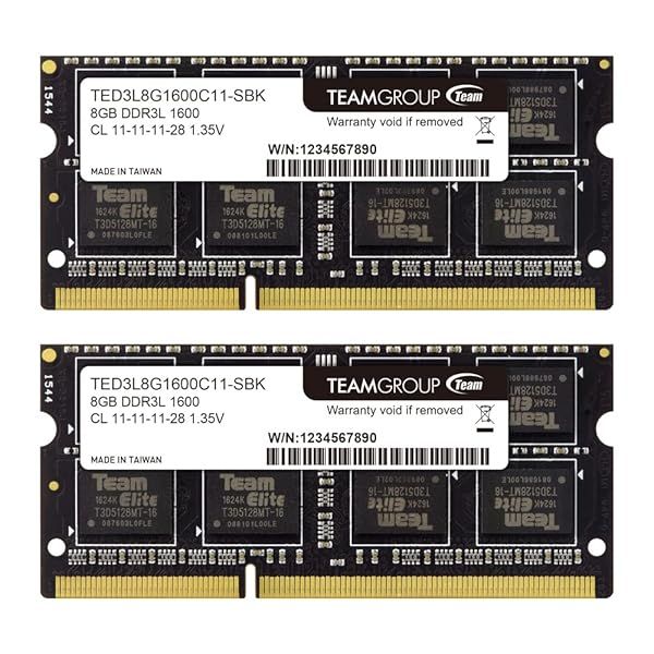 Upgrade Your Laptop with TEAMGROUP Elite DDR3L 16GB RAM Kit - 1600MHz SODIMM for Enhanced Performance