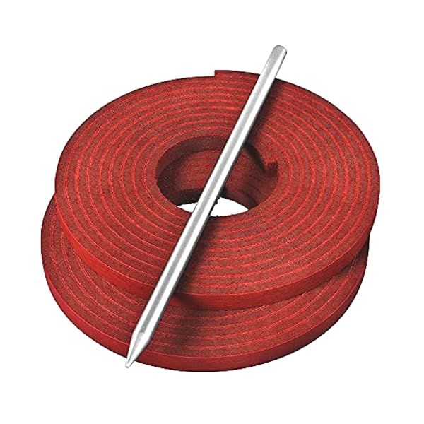 TOFL Softball & Baseball Glove Lace Kit - Repair Mitts with 2 Leather Laces & Needle