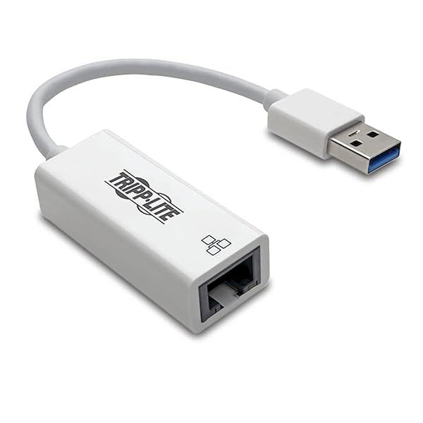 TRIPP LITE USB 3.0 SuperSpeed to Gigabit Ethernet Adapter - Fast Network Connectivity (U336-000-GBW)