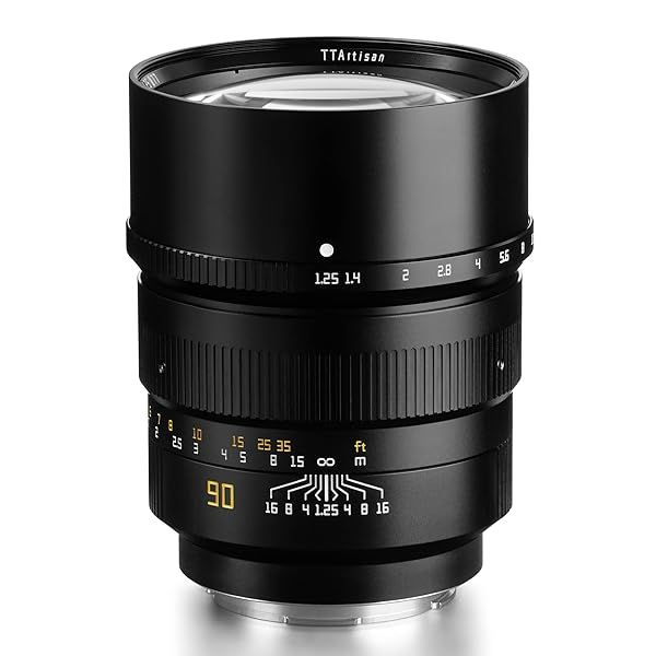 TTArtisan 90mm f1.25 Manual Focus Lens for L-Mount Cameras: FP, TL, SL, CL, S1, S1R, S1H, S5