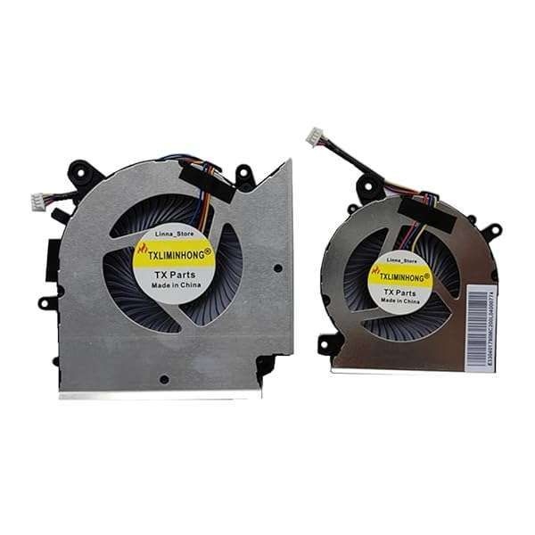 TXLIMINHONG Compatible CPU & GPU Cooling Fan for MSI GF76 GF66 GL76 - High Performance Replacement