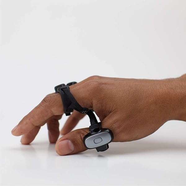 Tap Strap 2 Bluetooth Keyboard for iPad: Large Size, Ultimate Compatibility & Convenience