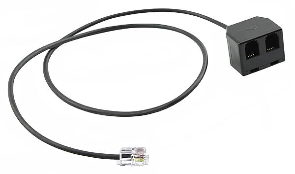 Telephone Training Adapter Y Splitter for Nortel, Avaya, Mitel & More - Perfect for Headset & Handset Use