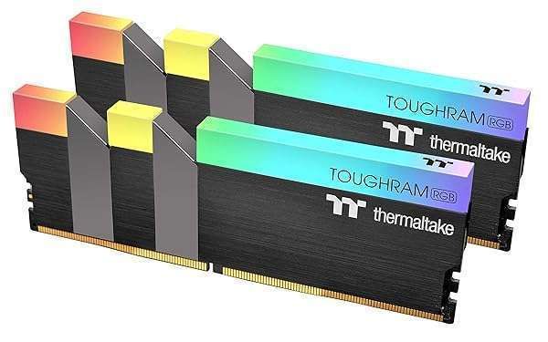 Thermaltake TOUGHRAM RGB DDR4 4400MHz 16GB (2x8GB) - Syncable RGB Memory for Alexa & Razer Chroma