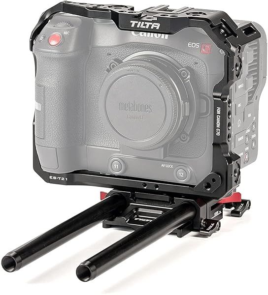 Tiltaing Lightweight Kit for Canon C70 - ARCA Compatible, Quick Mounting & Vertical Shooting with DJI RS 2