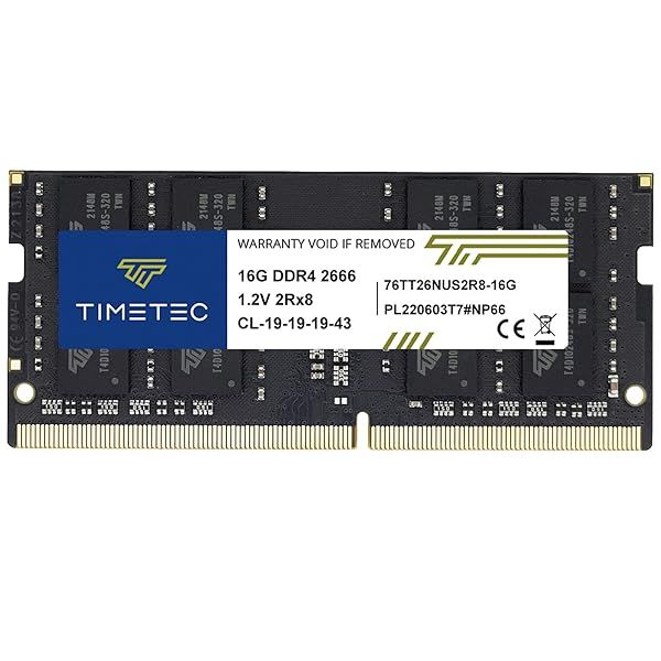 Upgrade Your Intel NUC with Timetec 16GB DDR4 SODIMM 2666MHz Memory - Non-ECC, Dual Rank, 1.2V