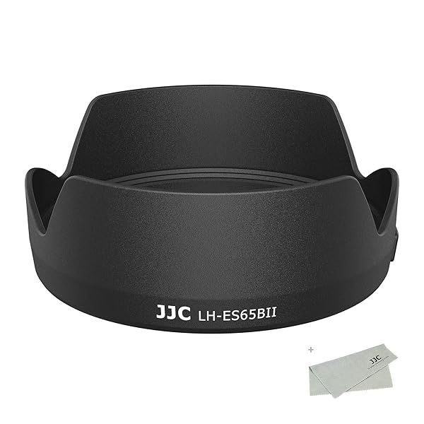 Canon RF 50mm Tulip Lens Hood for EOS R6/R5/RP - Reversible Shade, Fits 43mm Filters & Caps