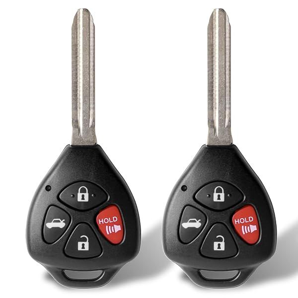 Tyranway Key Fob for Toyota Corolla 2010-2013 | Keyless Entry Remote Replacement GQ4-29T with G Chip