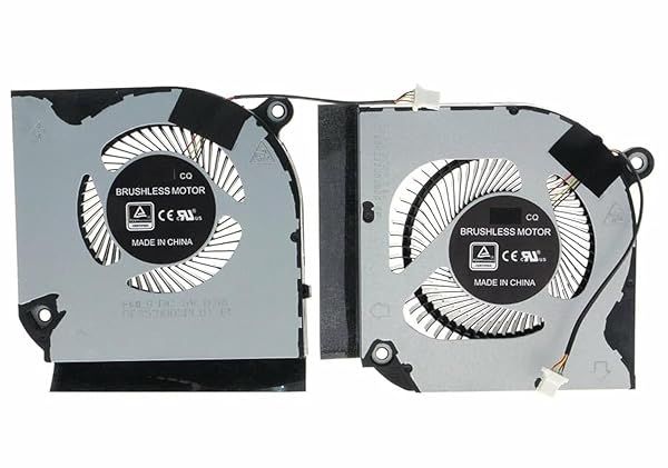 USKKS CPU & GPU Cooling Fan for Acer Nitro 5 AN515-55 & AN517-52 Series - Enhance Performance & Cooling Efficiency