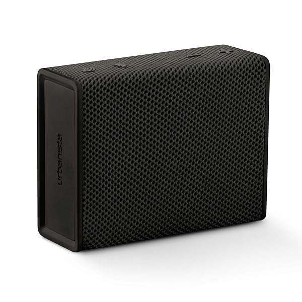 Urbanista Pocket-Sized Bluetooth Speaker: 5-Hour Playtime & Splash-Proof - Sydney Black
