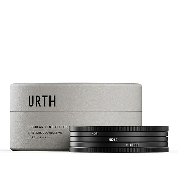 Urth 95mm 3-in-1 Lens Filter Kit: ND8, ND64, ND1000 - Ultra-Slim, 20-Layer Nano-Coated Camera Filters