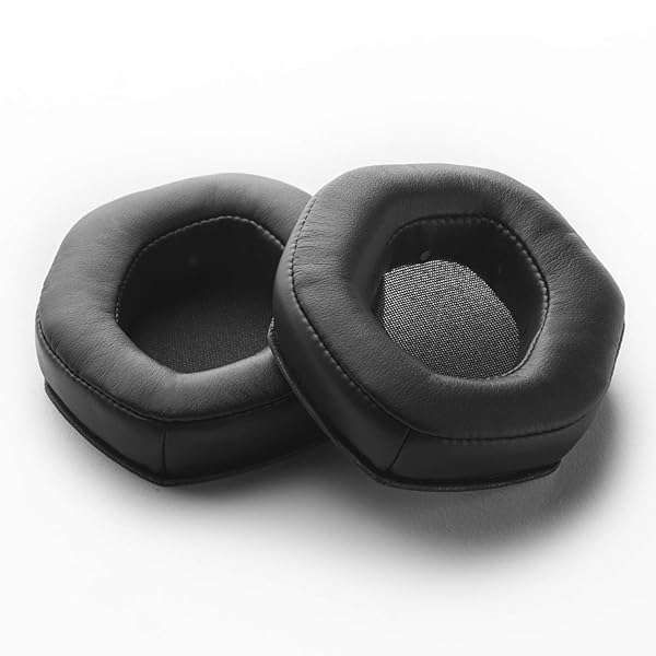 V-MODA XL Cushions for Over-Ear Headphones - Premium Black Replacement Pads