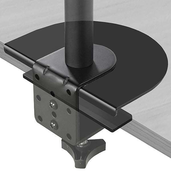 VIVO Steel Reinforcement Bracket for Fragile Table Tops - Anti-Slip, No Scratch, Compatible with Monitor Stands - STAND-AC01R