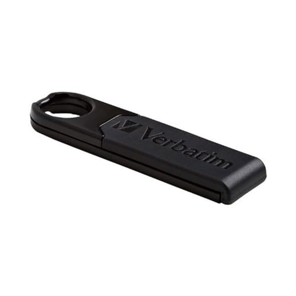 Verbatim 4GB Store 'n' Go Micro Plus USB 2.0 Flash Drive - Compact Black Storage Solution
