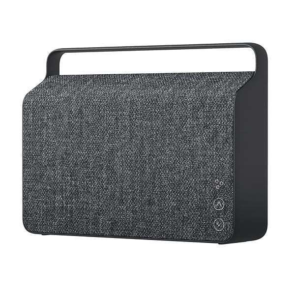 Vifa Copenhagen 2.0 Bluetooth Speaker: Nordic Design, HiFi Audio, Wireless Multi-Streams, Supports Airplay & DLNA - Slate Black