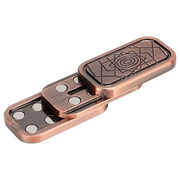 Vikye Magnetic Fidget Slider: Camera-Shaped Stress Relief Toy for Adults - Triple Slider for ADHD & Anxiety