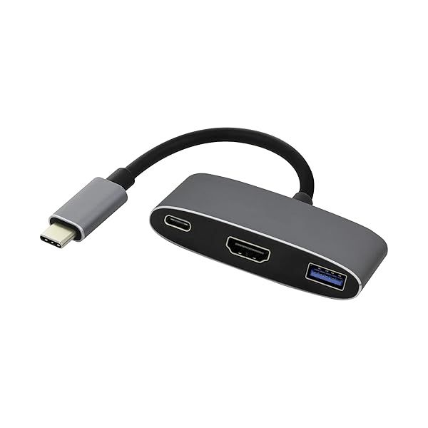VisionTek USB-C to HDMI Adapter with Power Delivery - High-Quality USB-C Connectivity