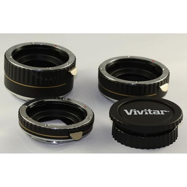 Vivitar VIV-EXT-N 3 Set Extension Tubes for Nikon: Enhance Your Macro Photography