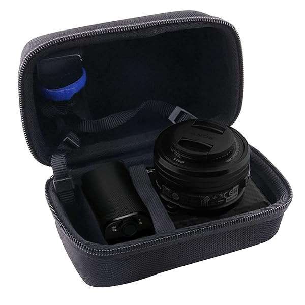 WERJIA Hard Carrying Case for Sony Alpha ZV-E10 II/ZV-E10 with 16-50mm Lens - Durable Protection & Perfect Fit