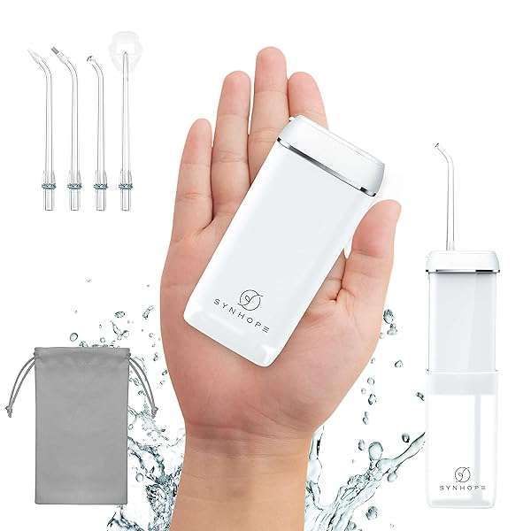 Mini Cordless Water Flosser: Portable Oral Irrigator with 3 Modes & IPX7 Waterproof for Home & Travel Teeth Care