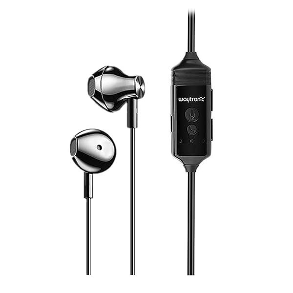 Waytronic Phone Recorder Bluetooth Call Voice Recording Headset Skype Facebook Whatsapp Video Audio Recording only for iPhone (3.5 mm Plug)
