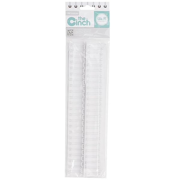 Buy We R Memory Keepers Wire Cinch .75-White (2 Piece) - Perfect for Crafting & Scrapbooking