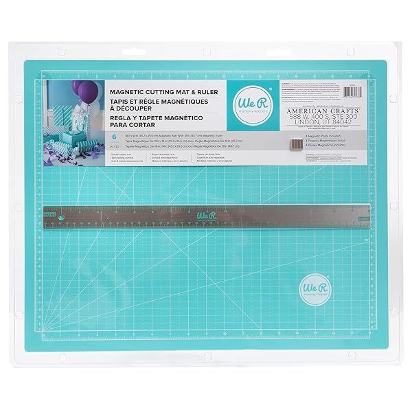 Discover We R Memory Keepers Magnetic Mat: Perfect for Crafting & Scrapbooking!