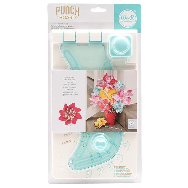Create Stunning Crafts with We R Memory Keepers Pinwheel Punch Board - Easy DIY Projects!