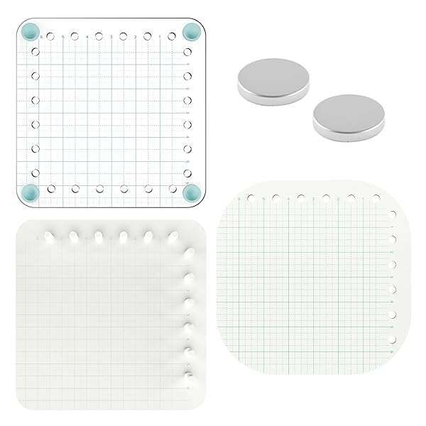 Precision Press Advanced: Perfect Stamping for Cards & Layouts with Non-Slip Grip - Up to 12 Inch Acrylic Block