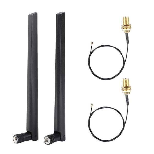 Buy Wendry Network Card Cable & 5DBi Antenna for Intel 9560NGW/9260AC/7265AC - 15cm IPEX MHF4 Pigtail Adapter