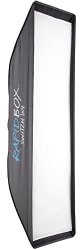 Westcott Rapid Box Switch 1x4: Portable Softbox for Photography - Compatible with Major Lighting Brands