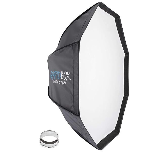 Westcott Rapid Box Switch Octa-M: Portable Softbox Bundle for FJ400 & Bowens - Perfect for On-Location Photography